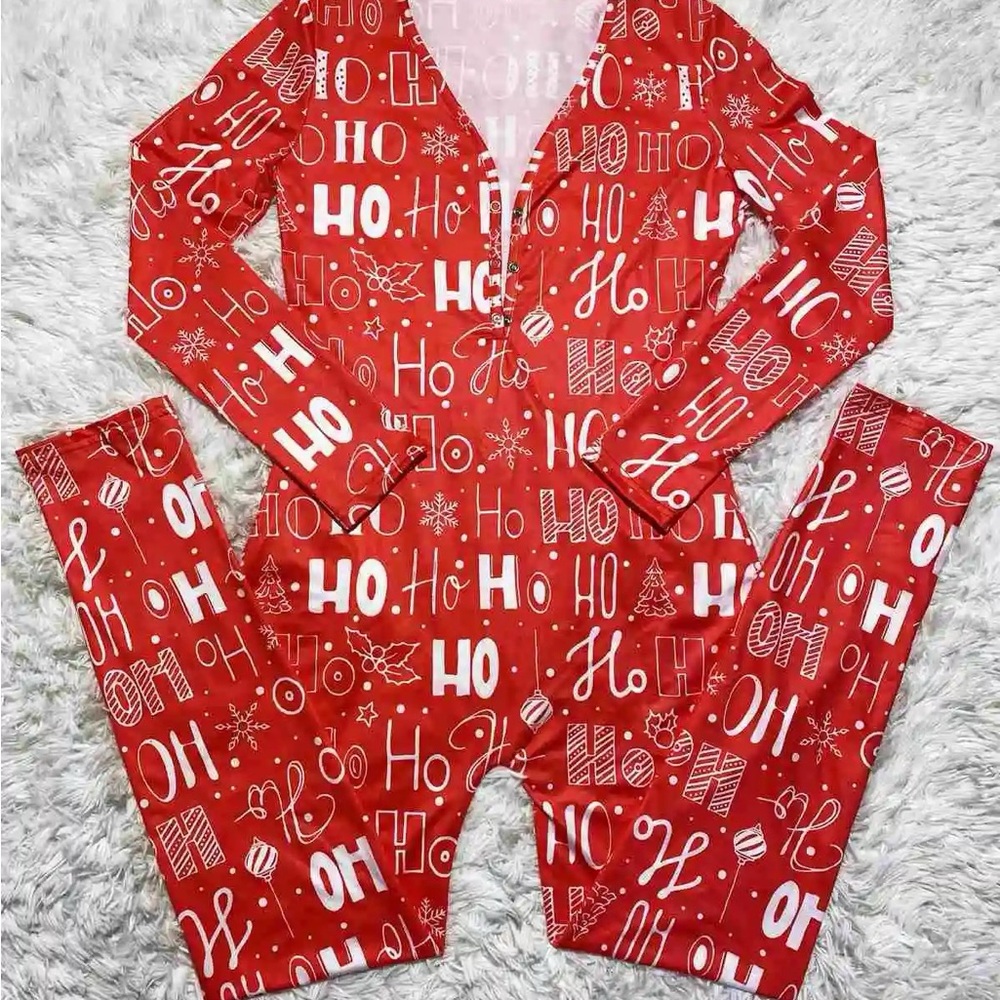 Festive Red  Pajamas